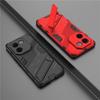 For Vivo T3 Pro Lite Punk Armor Shockproof Bumper Rugged Rubberized PC Fitted Kickstand Case Stand Holder Cover Shell