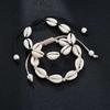Summer Beach Shell Handmade Braided Adjustable String Seashell Anklets for Women Jewelry