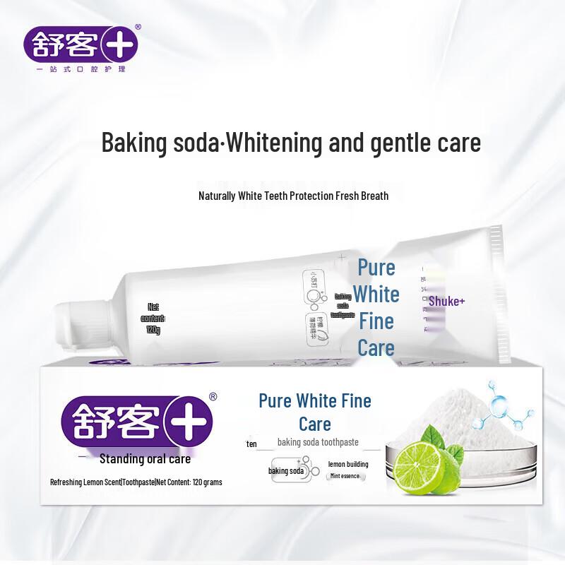 Shuke Baking Soda Whitening Toothpaste Twin Pack