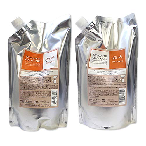 Set sale: Hoyu Promaster Color Care Rich Shampoo 1000ml x Treatment 1000g