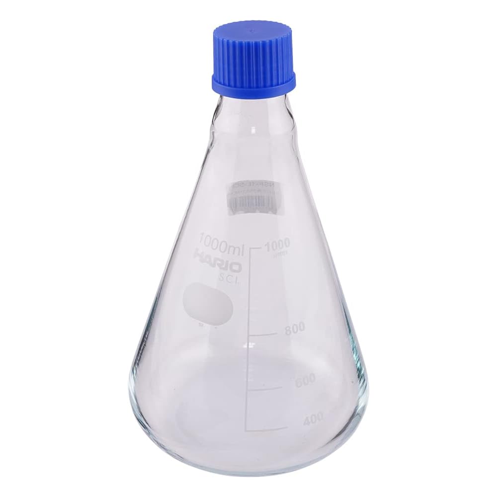 HARIO NSF-1L-SCI 1000mL Screw Neck Triangular Flask Laboratory Glassware