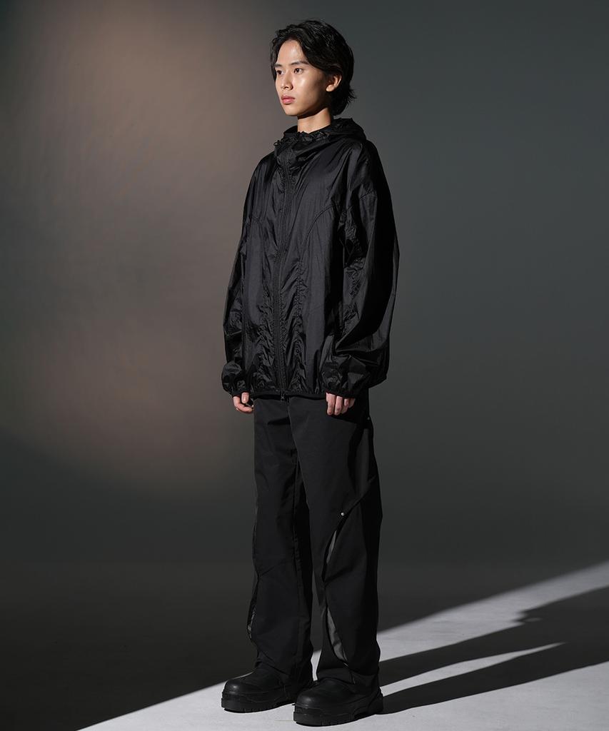 Grailz Essential Geometry Windbreaker [Burgundy]