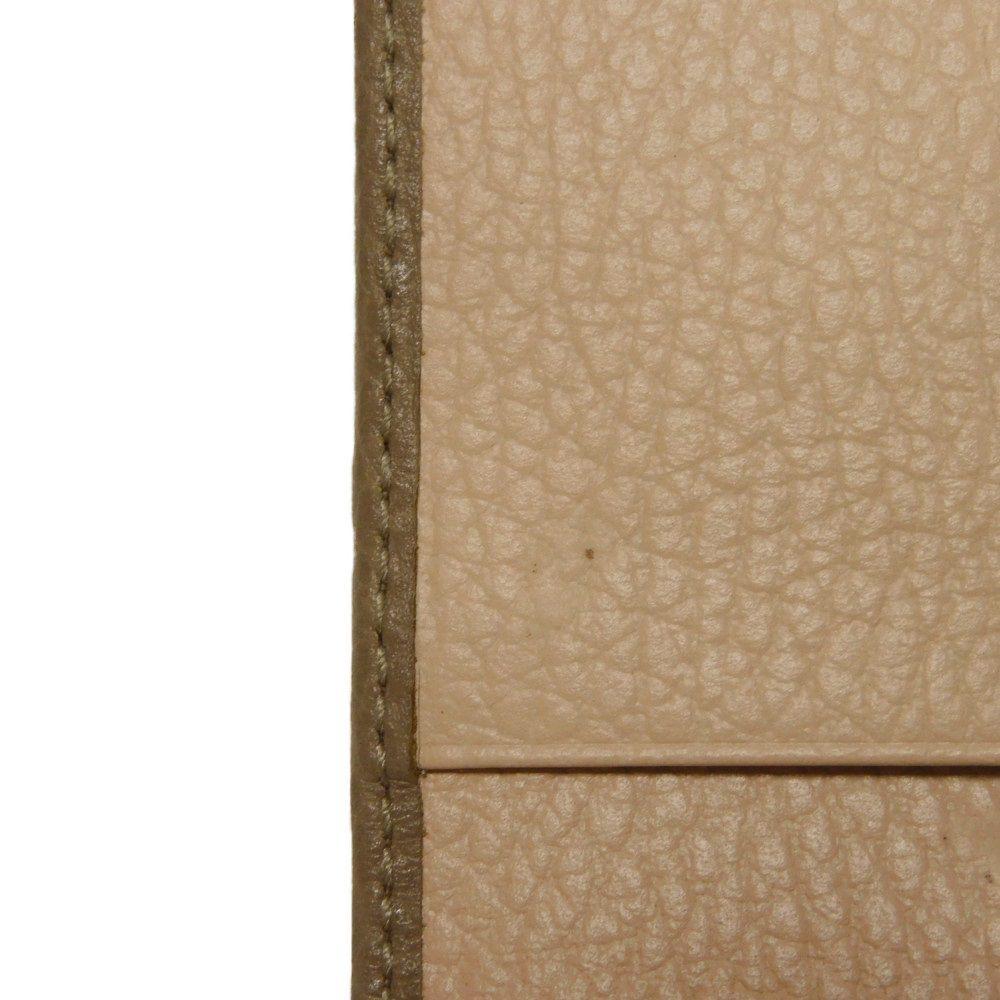 Used 9539 Double G Two-tone Card Holder 739525 CAO2G 1544 7946 Current Pink Beige Pass Case Excellent Condition GG