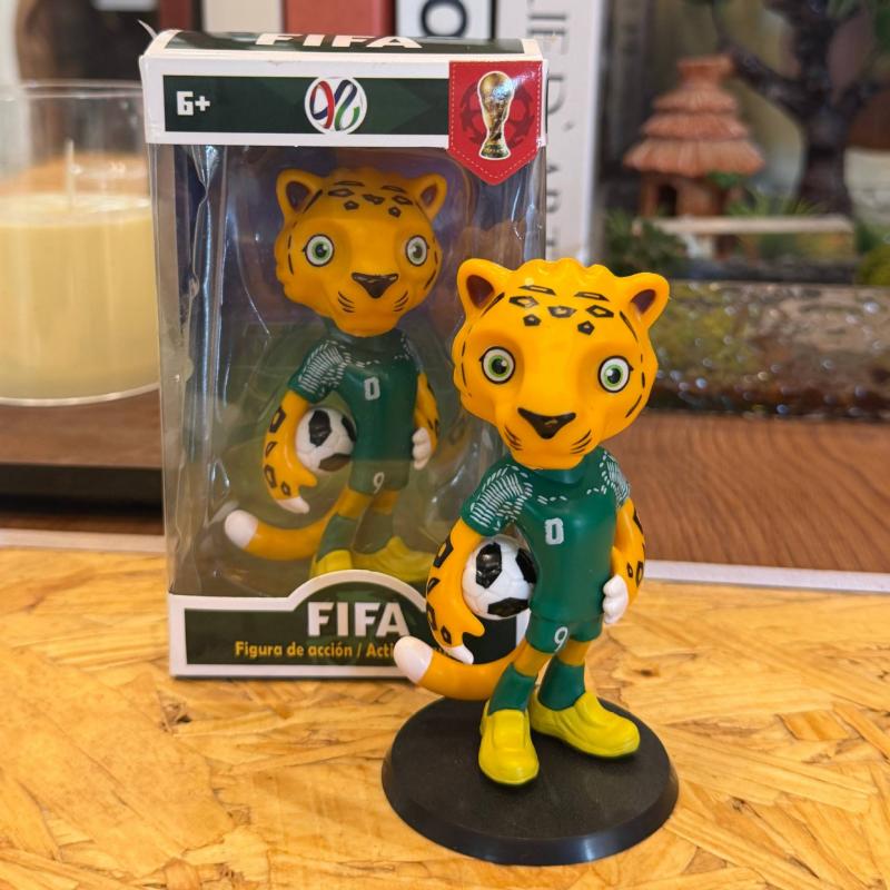 2026 FIFA World Cup Official Mascot & Trophy Figurine Commemorative Collectible USA-Canada-Mexico Edition