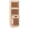 Vidaxl Szafka, 34X40X108,5 Cm, Lite Drewno Sosnowe