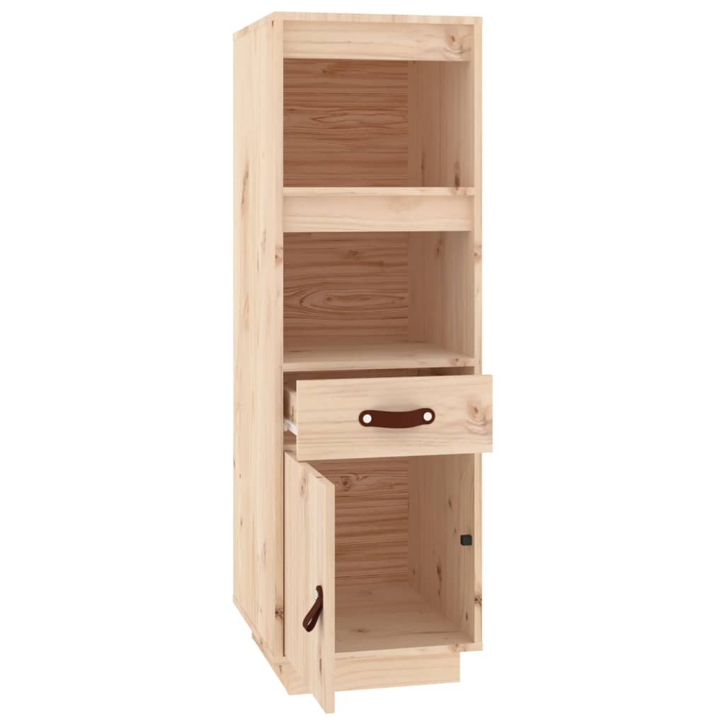 Vidaxl Szafka, 34X40X108,5 Cm, Lite Drewno Sosnowe