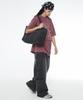 Sseleupe Multi-Pocket Carpenter Wide Denim Pants Charcoal