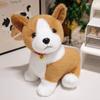 Cartoon Niedliche Corgi Puppe Plüschtier Welpe Hund Puppe Kind Beruhigende Stoffpuppe Mädchen Geburtstagsgeschenk