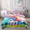 Kit 3D Digital Printing Three-Piece Set, Quilt Cover, Bed Sheet, Pillowcase