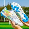 Fashion Men Professional Soccer Shoes Outdoor Sports Training Ankle Soccer Boots Turf Youth Original Men's Society Football Boot