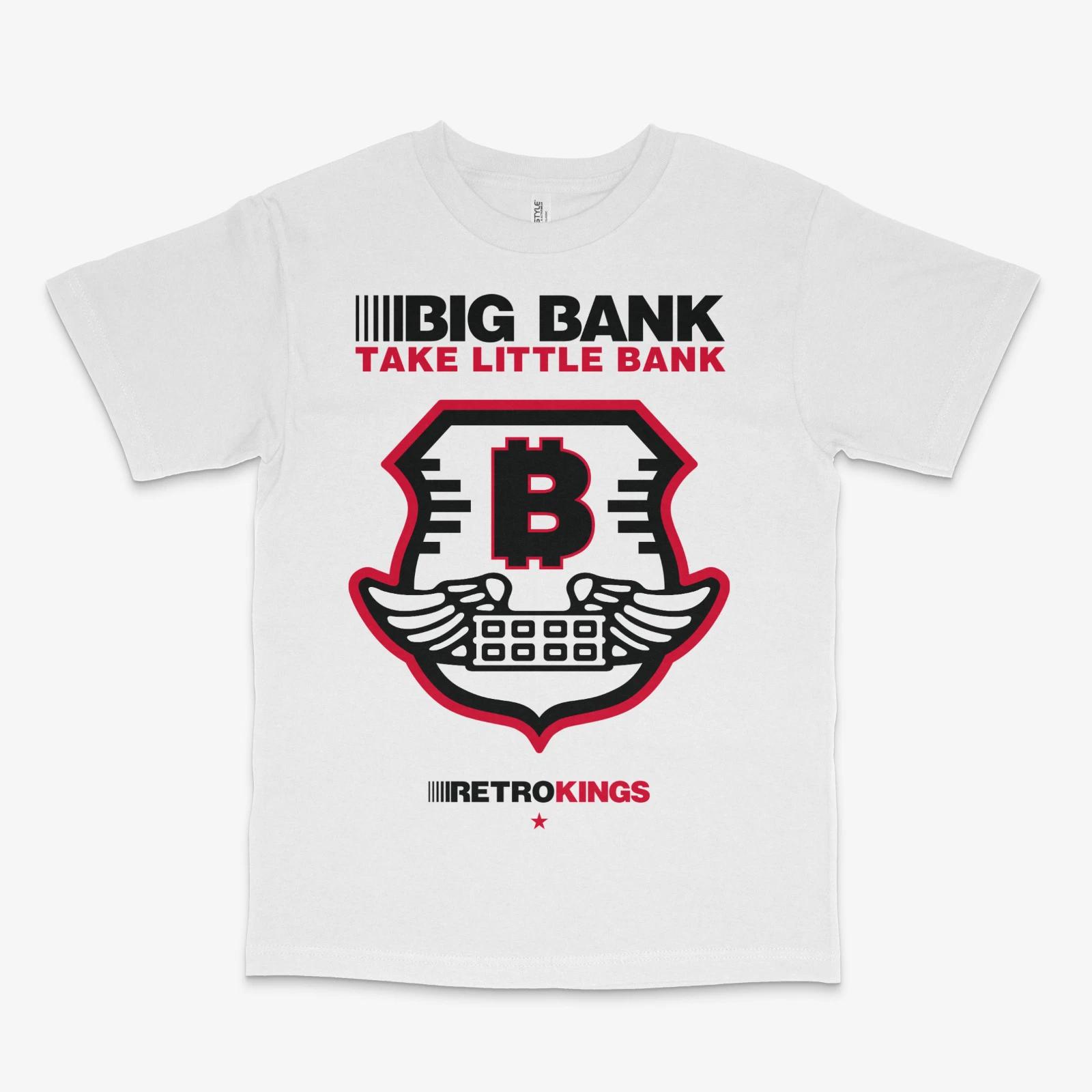 Big Bank Fire Red White Tee XL