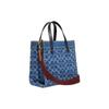 Coach Field Denim Fabric Tote Bag , Shopping Bag , Crossbody Bag , Handbag Medium Women's Marine Blue (Unisex) Handbags CA580 B4UDF