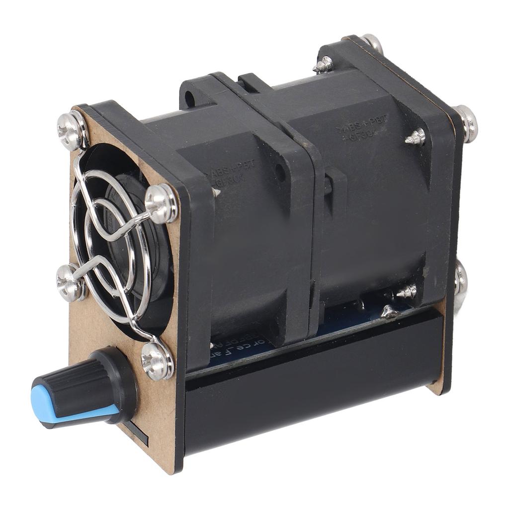 Powerful Fan Control Module with Black Acrylic Case 12V 12W Stepless Violent for Cooling Blowing