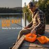 Wearproof Bait Bucket Inner Frame Live Bait Box Portable Bait Storage Box  Live Bait Preparation