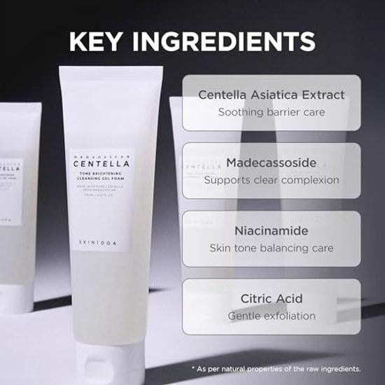 SKIN1004 Tone-Brightening Cleansing Gel Foam 125ml /
