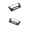 For BMW 3 Series E90 2005-2012 ABS Car Center Console Air Conditioning Volume Knob Decorative Frame Sticker Car Accessories