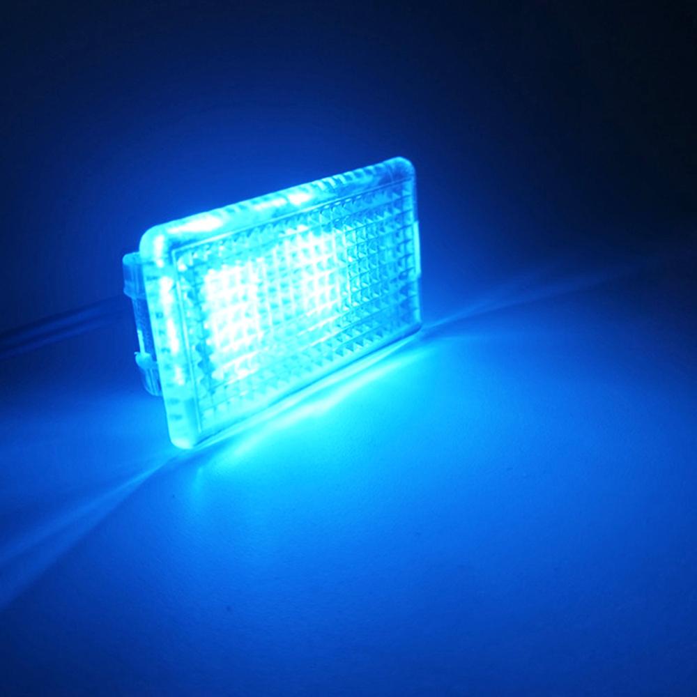 2/4 Pcs For Tesla Model 3 X S Easy Plug Replacement LED Interior Lamp Car Bright Light Bulbs Kit Trunk Frunk Auto Decor