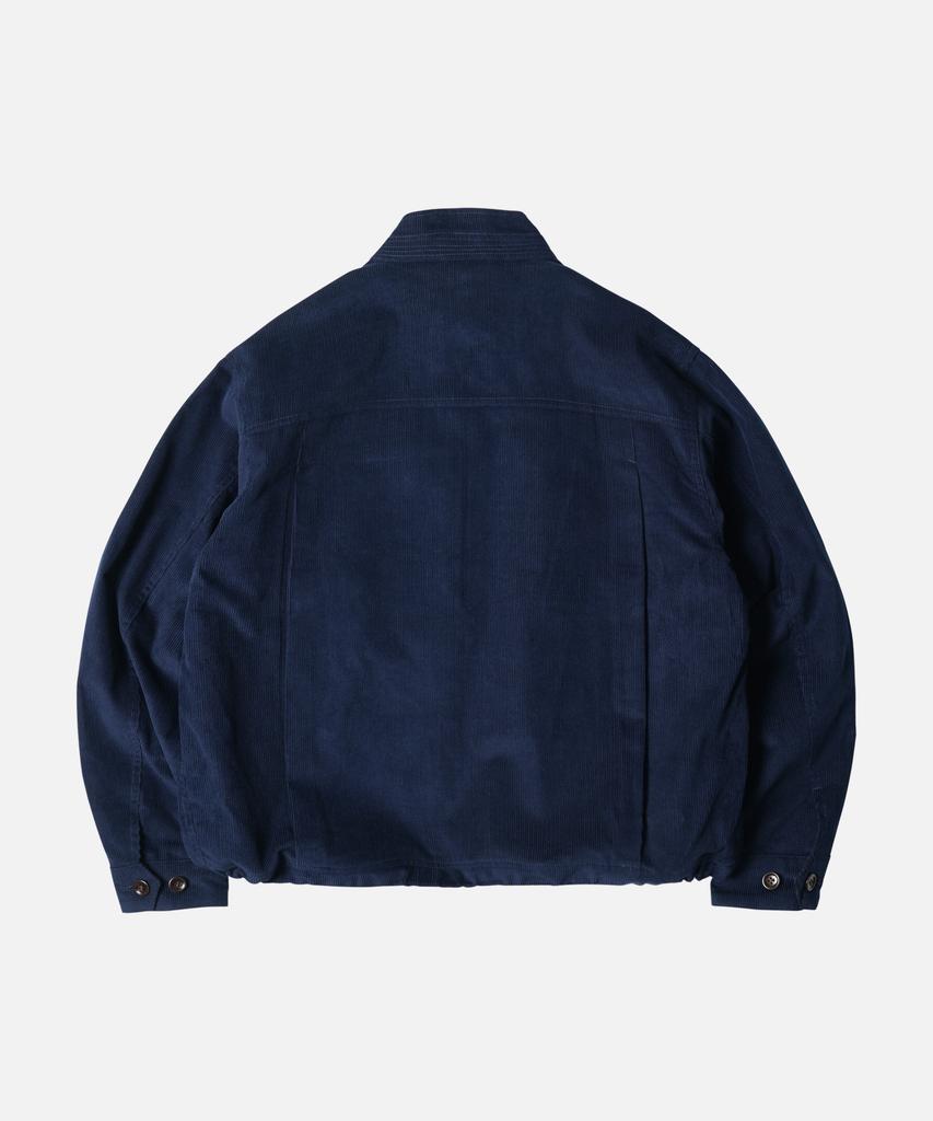 Giacca Harrington Buddy in Velluto a Coste Frizmworks _ Blu Navy