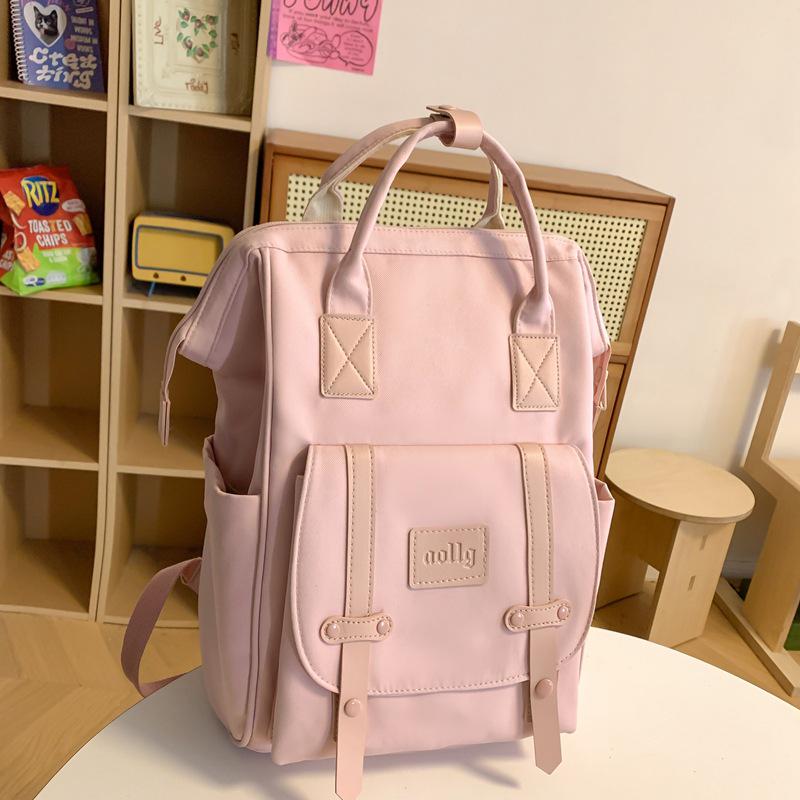 Stylish Mommy Bag: Hand-held Baby & Mother Backpack for Light Travel
