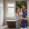 Op Maat Gemaakte Douchegordijn Waterdichte Stof Badkamer Gordijn Voor Badkamer Huis Decoratie
