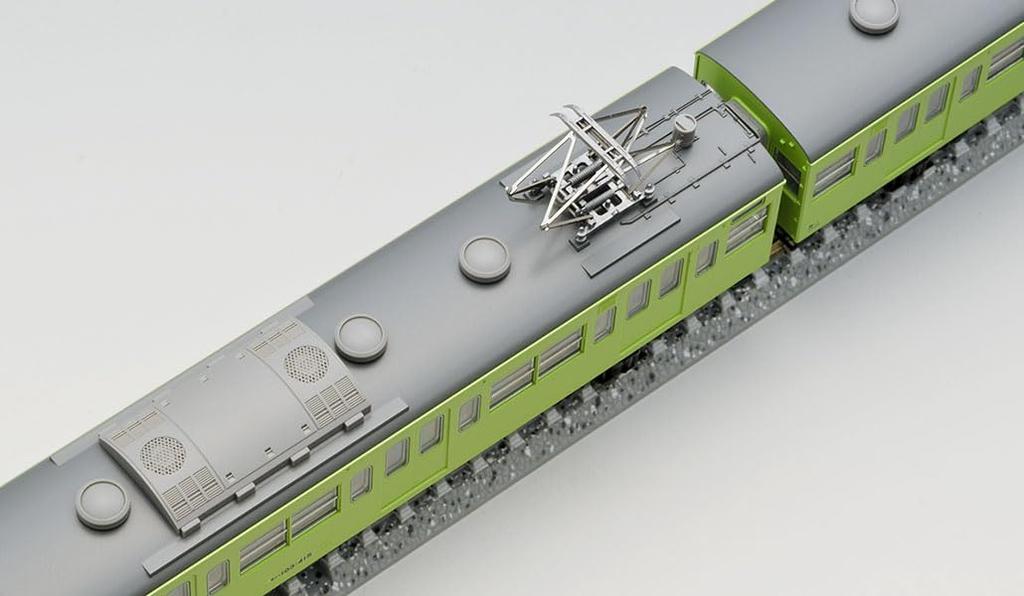 TOMYTEC TOMIX N Gauge JNR 103 Series High Cab ATC Car Basic Set Railway Model Train 97615 (Uguisu Green)