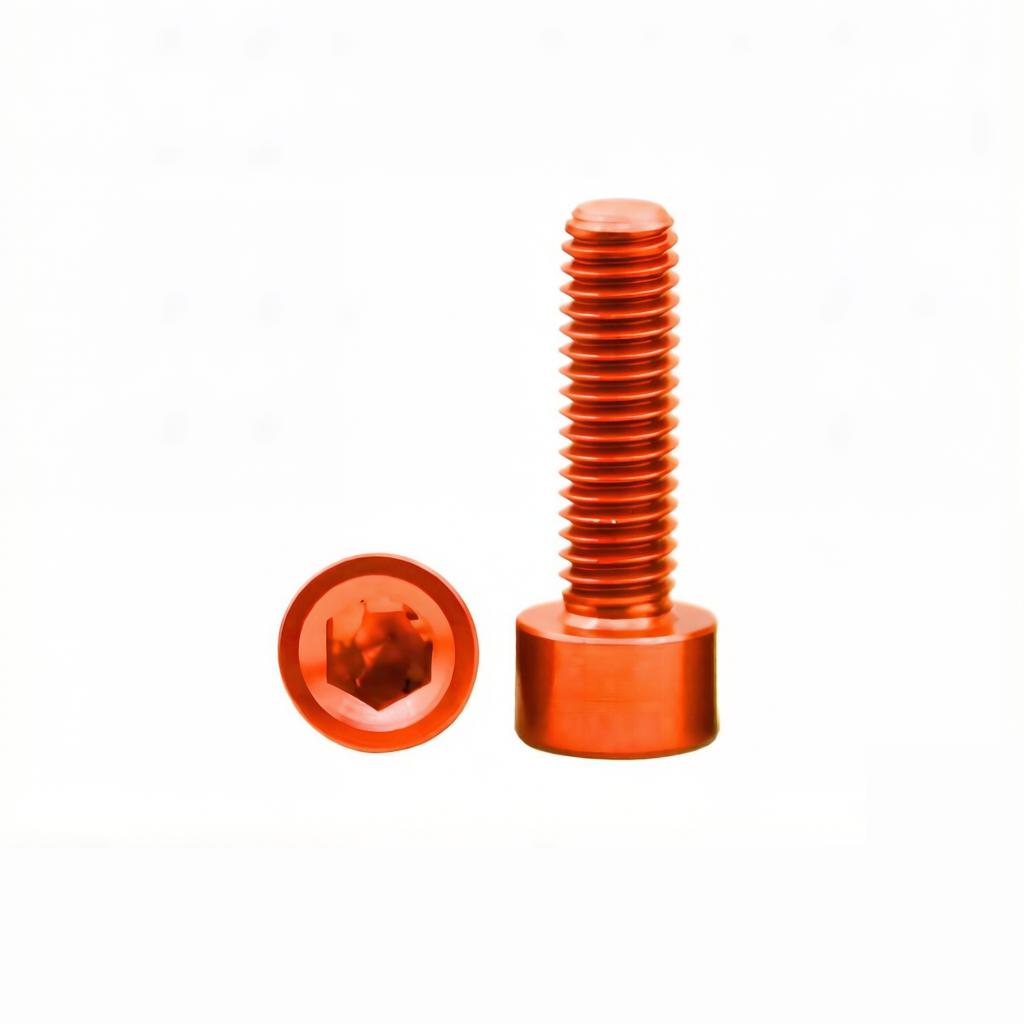 5pcs M3 M4 M5 M6 Colourful Aluminum Hex Socket Cap Head Machine Screw Bolts Aluminum Allen Scerw Length:16/18/20/25/30/40mm