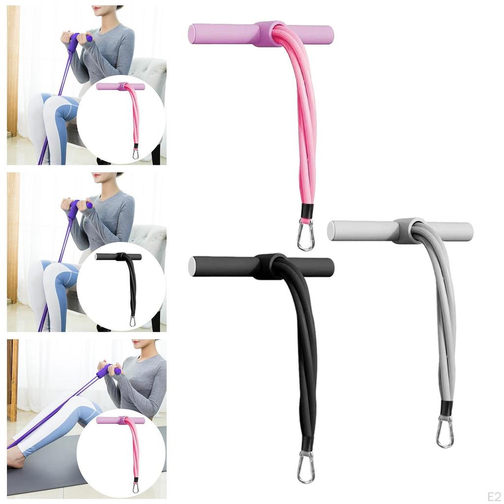Abdominal Assist Bar, Portable Foam Handle, Exercise Machine Accessories, Resistance Band for Indoor