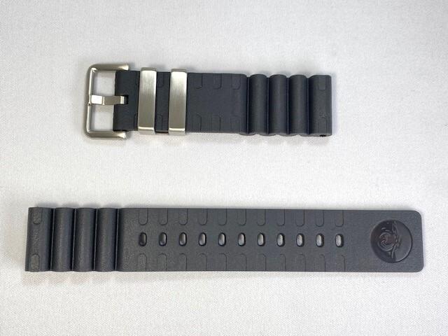 D00C1AR SEIKO Prospex 22mm Urethane Band Black and Via (for SBDC007/ 6R15-01D0 Others) (Ships Nekoposu)