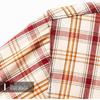 Hengyuanxiang Men's Summer Plaid Shirt