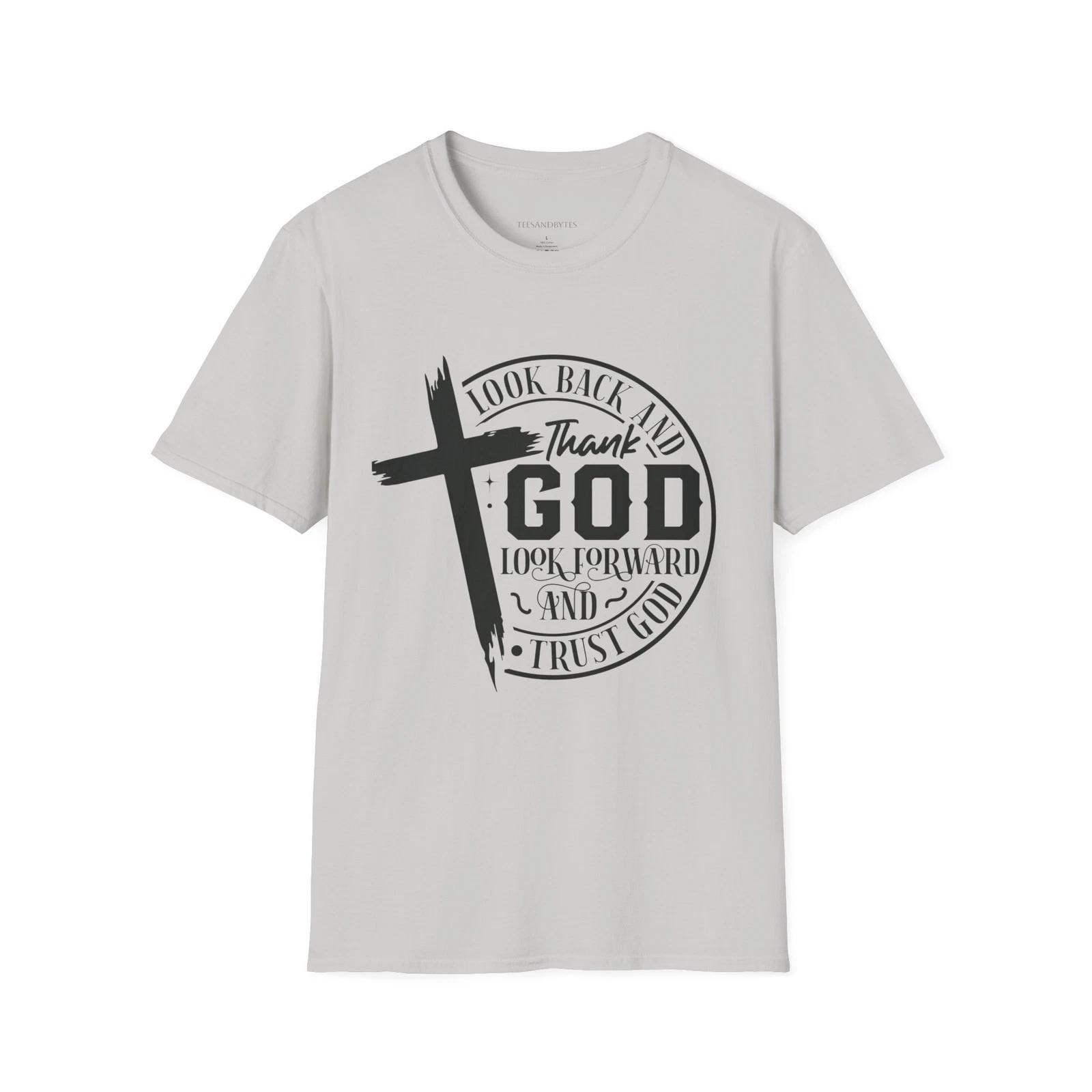 Faith Inspired, Thank and Trust God Christian, Inspirational Religious Tee 140