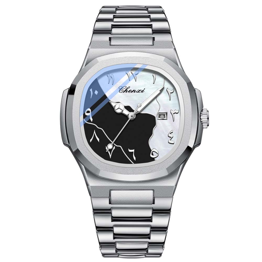 CHENXI New Men's Watch Eastern Arabic numerals Luxury Business Waterproof Luxury Wristwatch for Men Gift relojes para hombres
