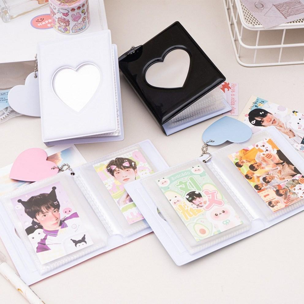 Heart Mini Photo Album Photo Card Photo Album Polaroid Collectible Book