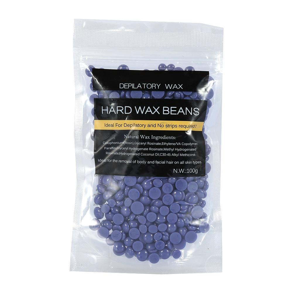 10Types 100g/Bag No Strip Depilatory Arm Leg Hair Removal Hard Wax Waxing Beans