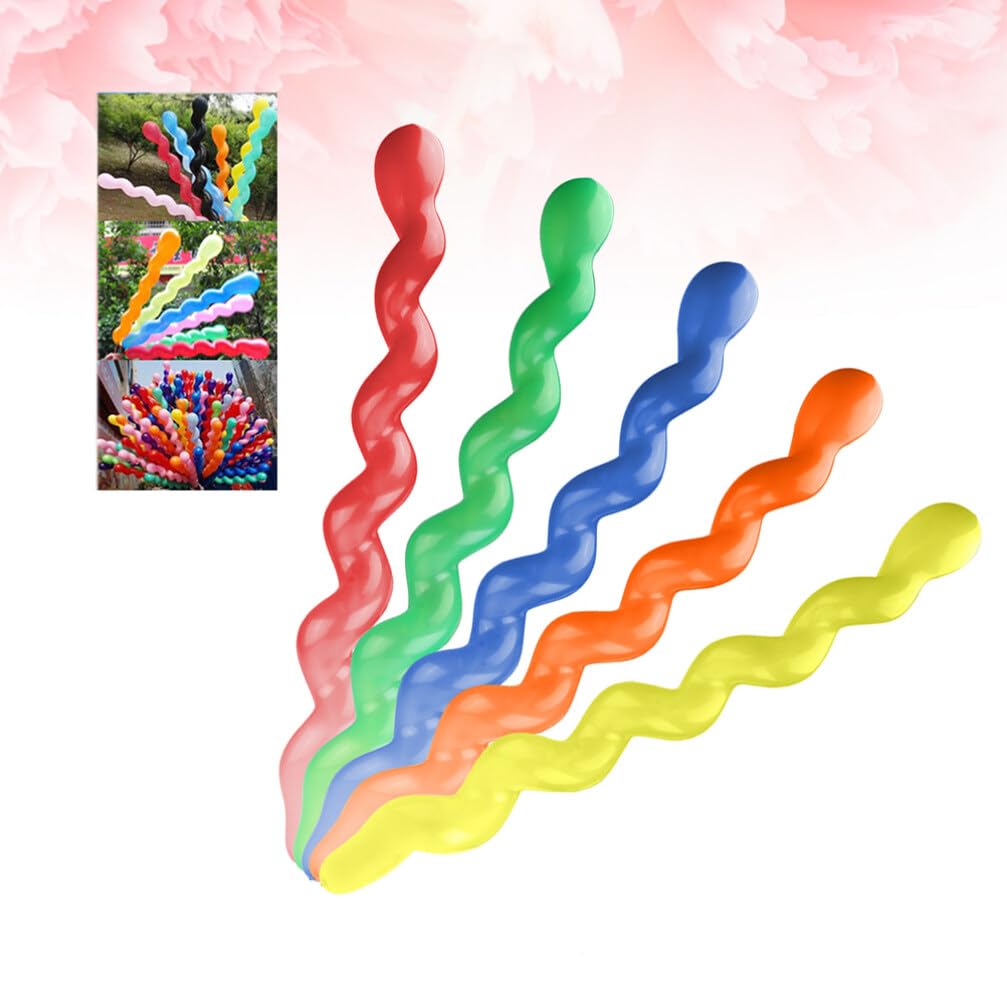 Frcolor Spiral Balloons, Long Balloons, Twist Balloons, Balloon Art, Magic Twist Pencil, Elongated Set, Party, Birthday, Wedding, Event, Decoration, B