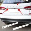 AAAAR1 3D ABS Car Rear Emblem Trunk Badge Sticker for Skoda Octavia Kodiaq Karoq Superb Rapid Fabia Kamiq Yeti Letter Logo Accessories
