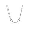 925 Sterling Silver Necklaces Unisex Silver 392303C00