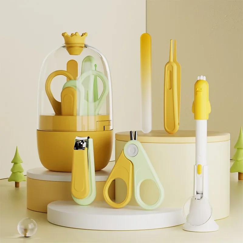 Newborn Baby Nail Daily Care Kit Newborn Baby Beauty Cleaning Care Products Safety Nail Set Baby Gift Baby Nail Trimmer