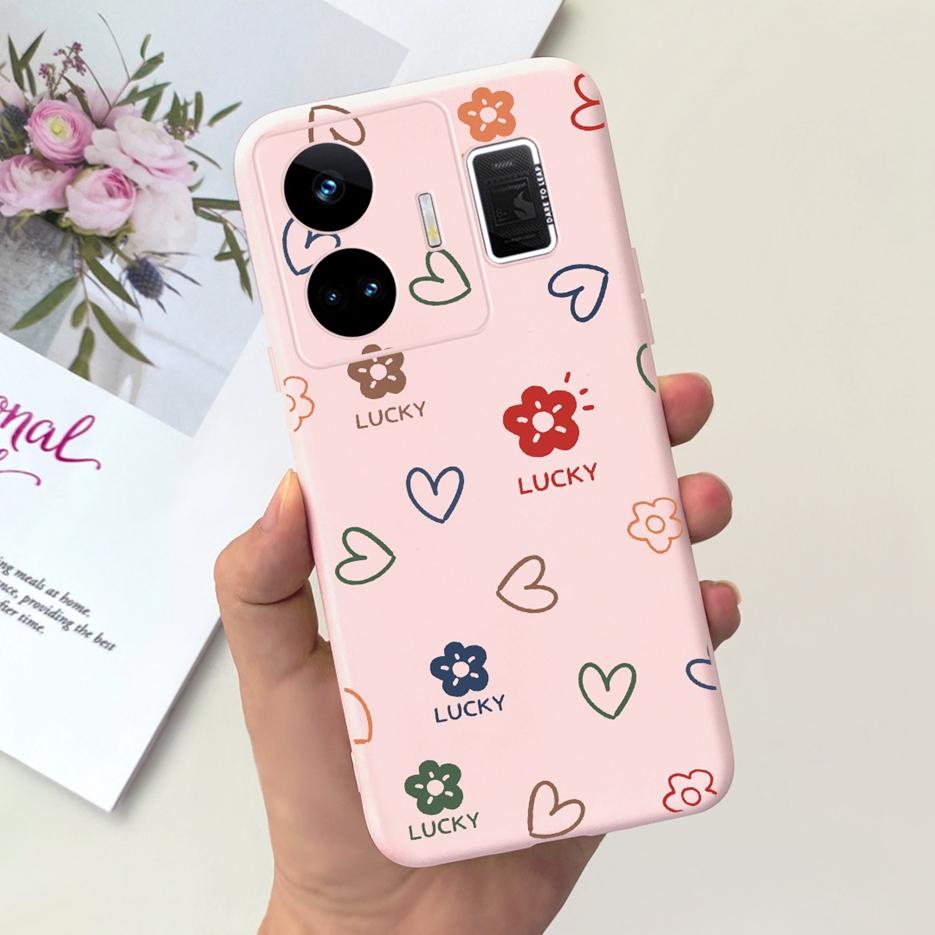 For Realme GT Neo 5 Case RMX3706 Stylish Art Painted Back Cover Soft TPU Phone Case For Realme GT Neo5 240W Fundas 6.74'' Bumper