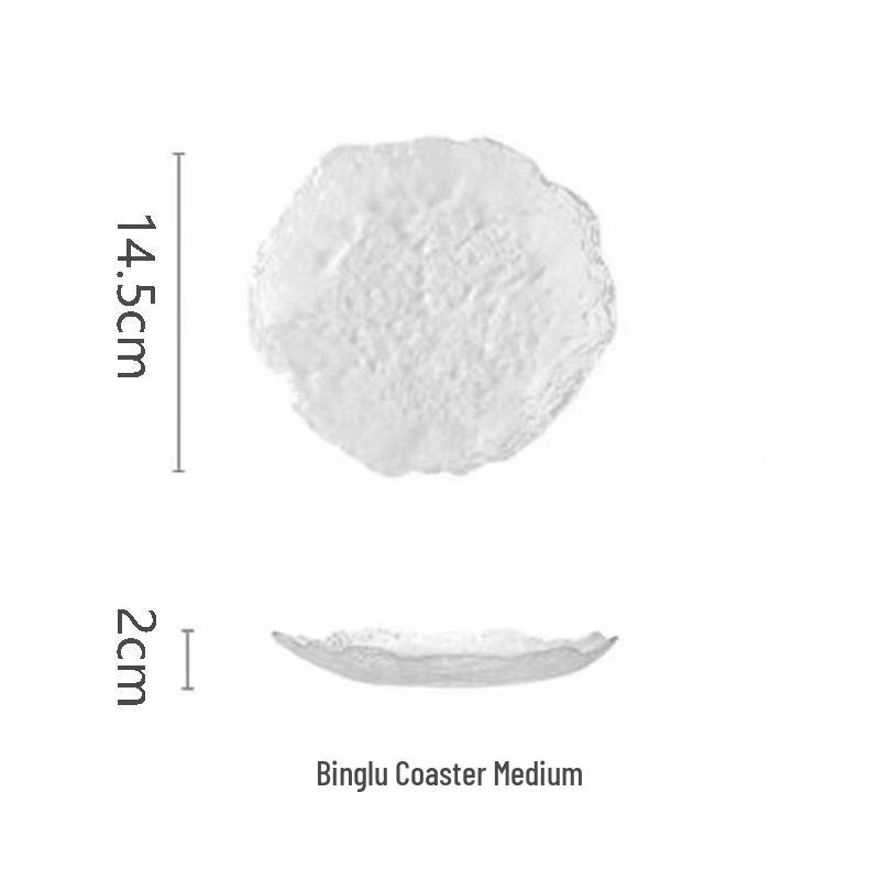 Nordic Creative Glass Fruit Plate: Child-Friendly Dessert & Dinner Dish.