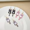 Cute Cat Earrings with Interesting and Quirky Design, Perfect for Any Outfit
