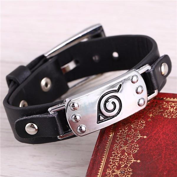 

Anime Bracelet Leather Punk Bangle Cosplay Jewelry Accessory