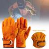 Wear-resistant Leather Working Gloves Non-Slip Safety Gloves  Safety Protection