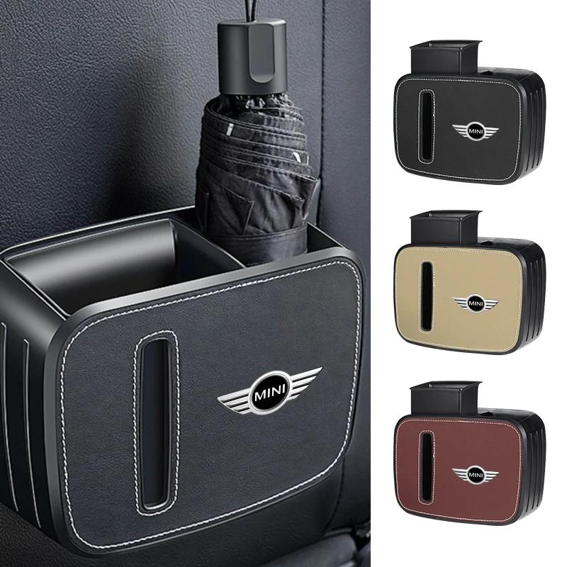 Car interior High-quality car tissue box leather storage box For wsx6 One Cooper JCW Countryman Clubman Cabrio Paceman Coupe 6wsx