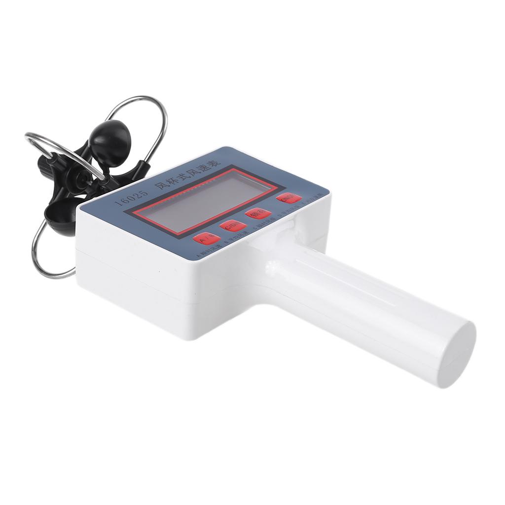 Portable High Sensitivity Anemometer LCD Display for Measuring Wind Instantaneous Wind Speed Average Wind Speed Durable
