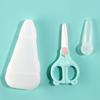 ZISIZ Baby Food Scissors with Storage Case