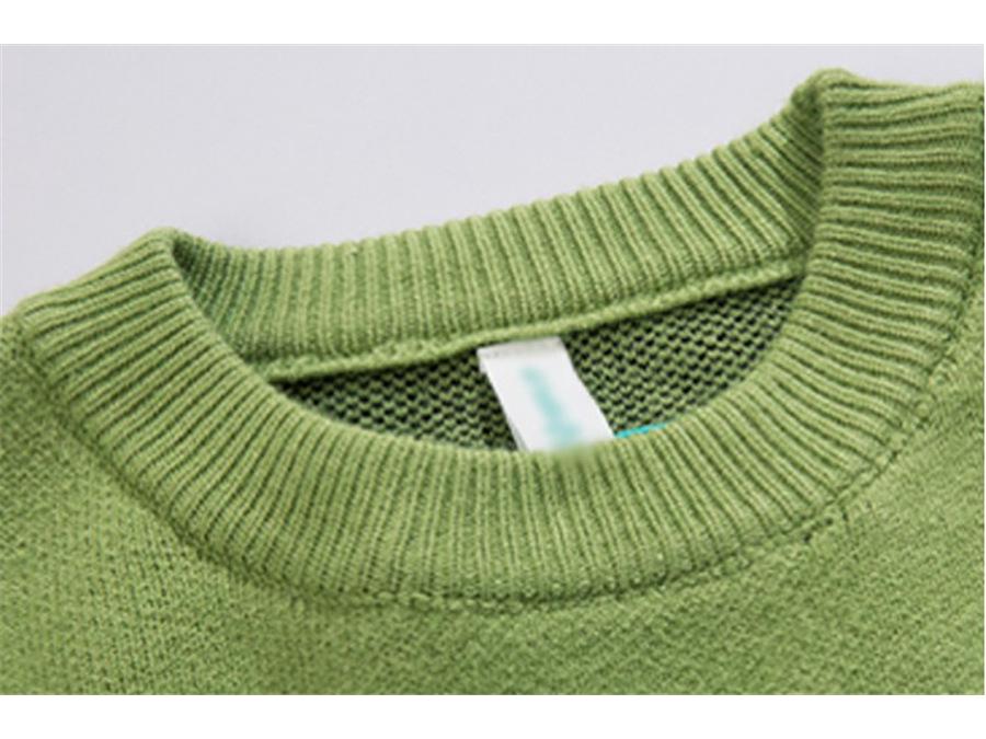 Unisex Dinosaur Knitted Wool Sweater