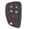 5 Button Flip Remote Car Key Case Cover Shell Holder Protector Silicone For Chevrolet Silverado GMC Sierra Buick 2022 2023 2024