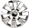 13/14/15/16 Inch Mirror Electroplated Chrome Steel Wheel Hub Covers Rim Protector Tire Skin for Toyota Vios Yaris L for VW Bora