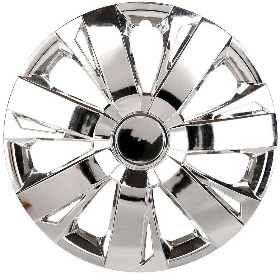 13/14/15/16 Inch Mirror Electroplated Chrome Steel Wheel Hub Covers Rim Protector Tire Skin for Toyota Vios Yaris L for VW Bora