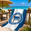 Hertha Bsc Berlin Crest Beach Towel, Quick-drying, Easy To Care For, Suitable for Both Fitness and Beach Vacations,Sports Essential